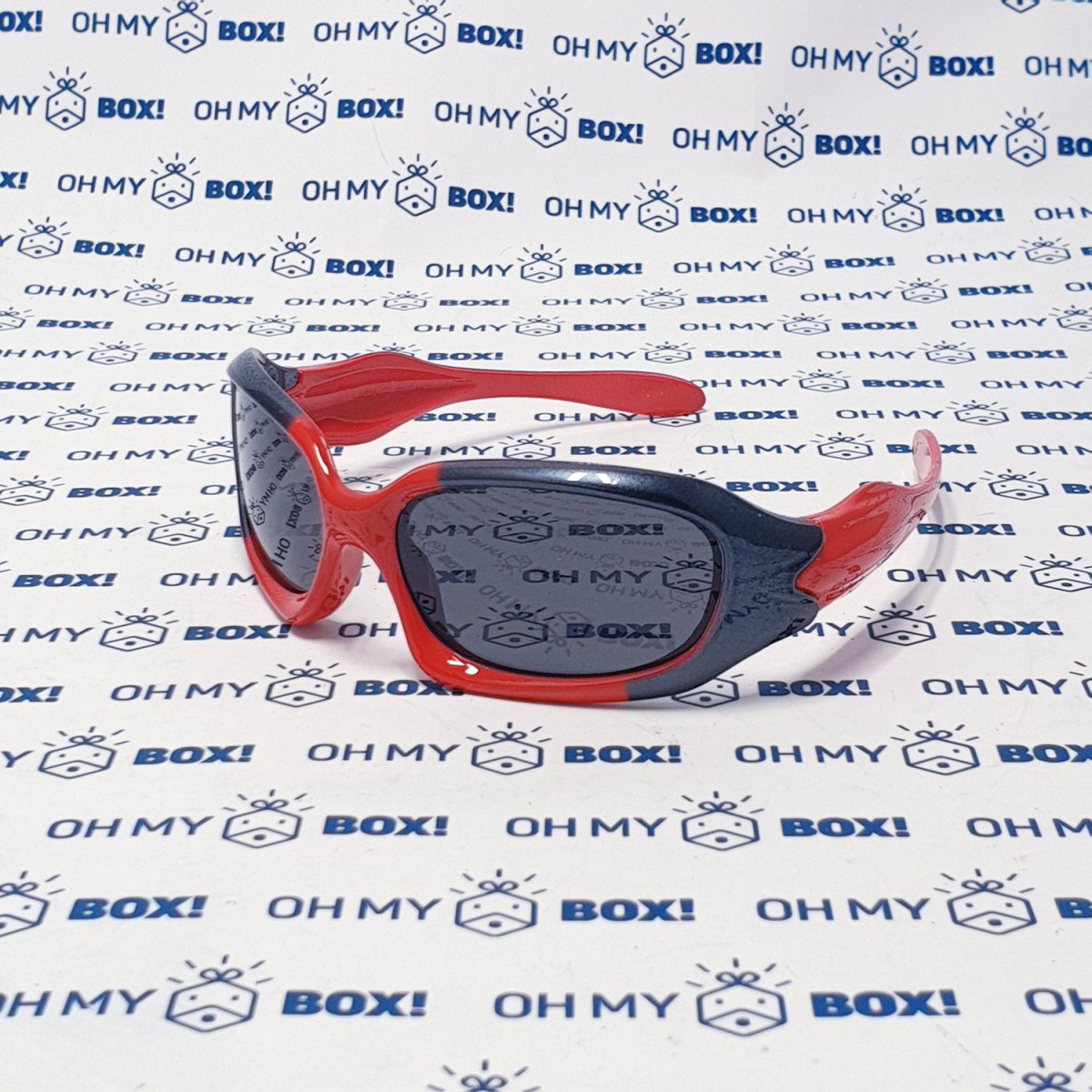 Kids Round Sunglasses Boys - Red