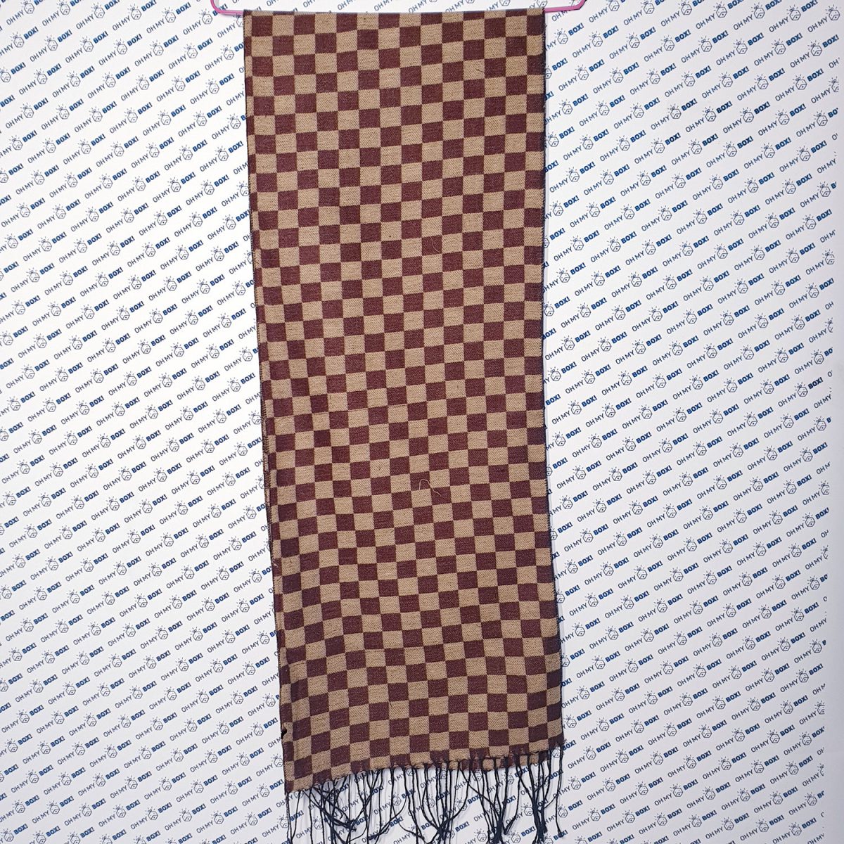 Men Scarf with Squares