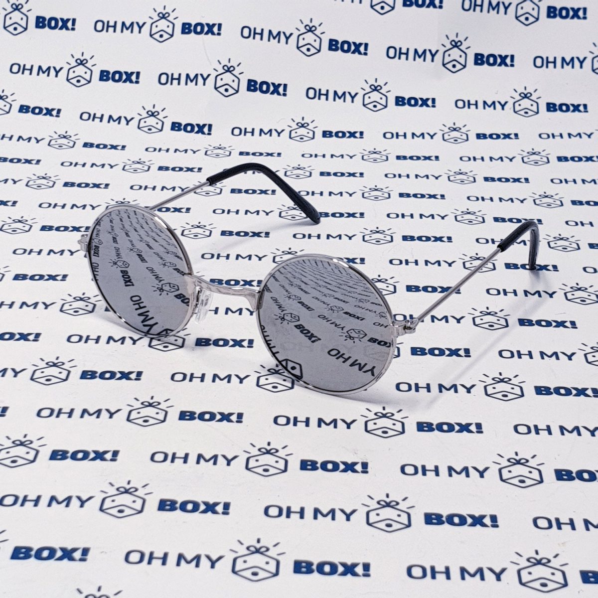 Sunglasses - Round Lenses - Grey