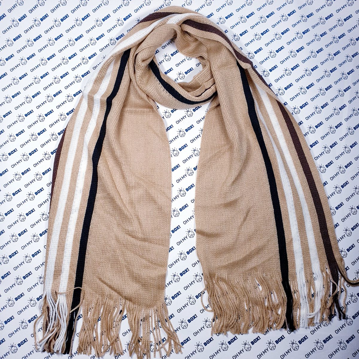 Men Scarfs - Beige