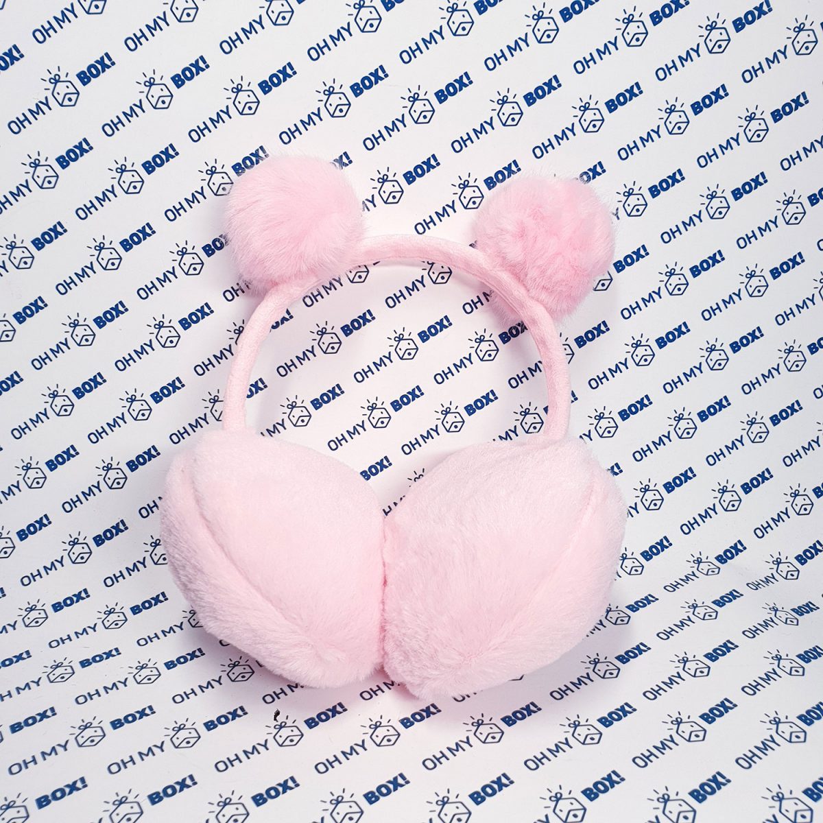 Fluffy Ear Muffs - Rose