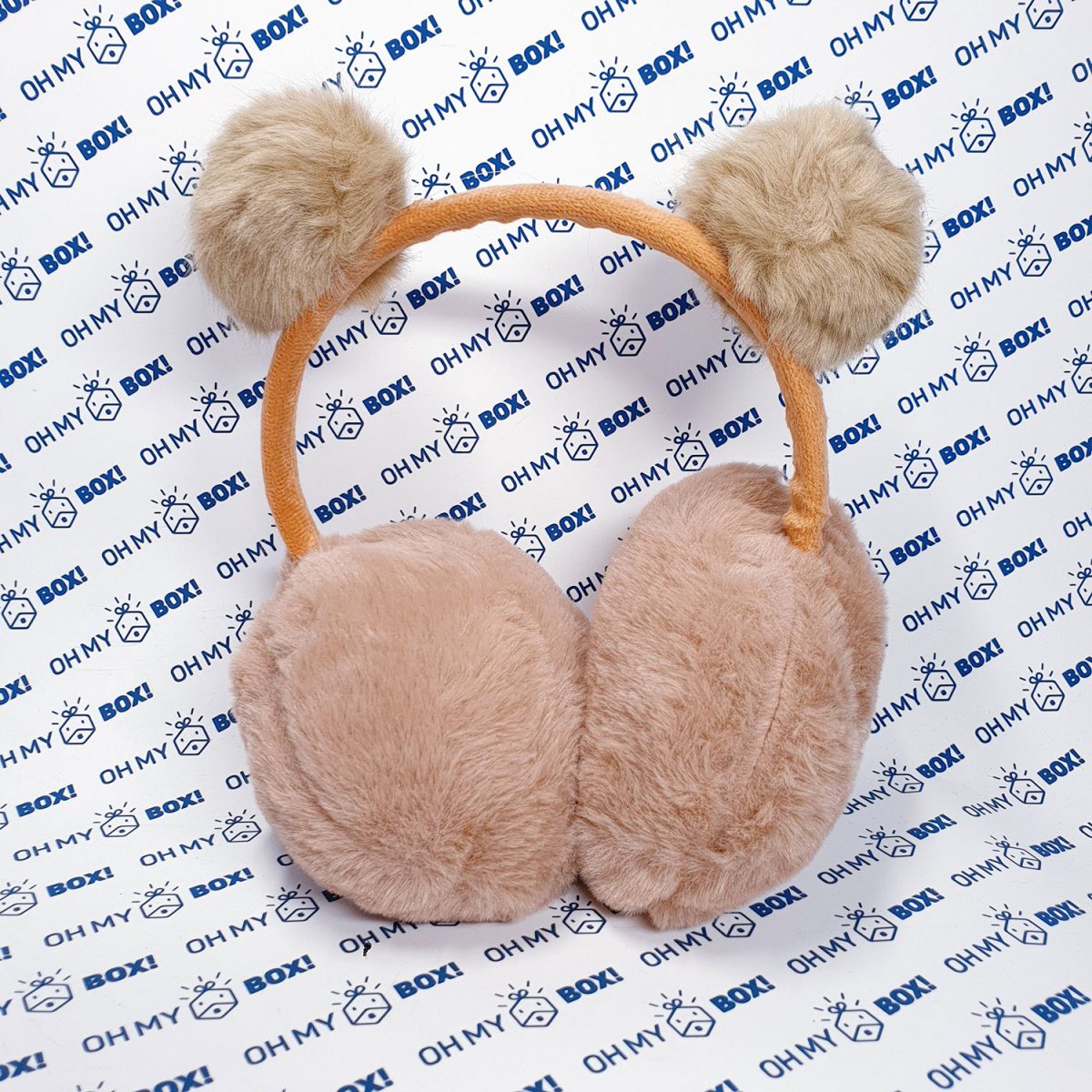 Fluffy Ear Muffs - Brown