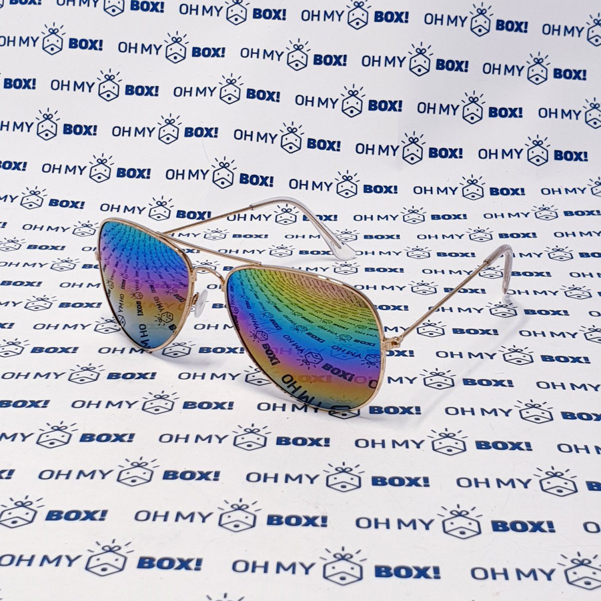 Sunglasses - Mirror Lenses - Rainbow