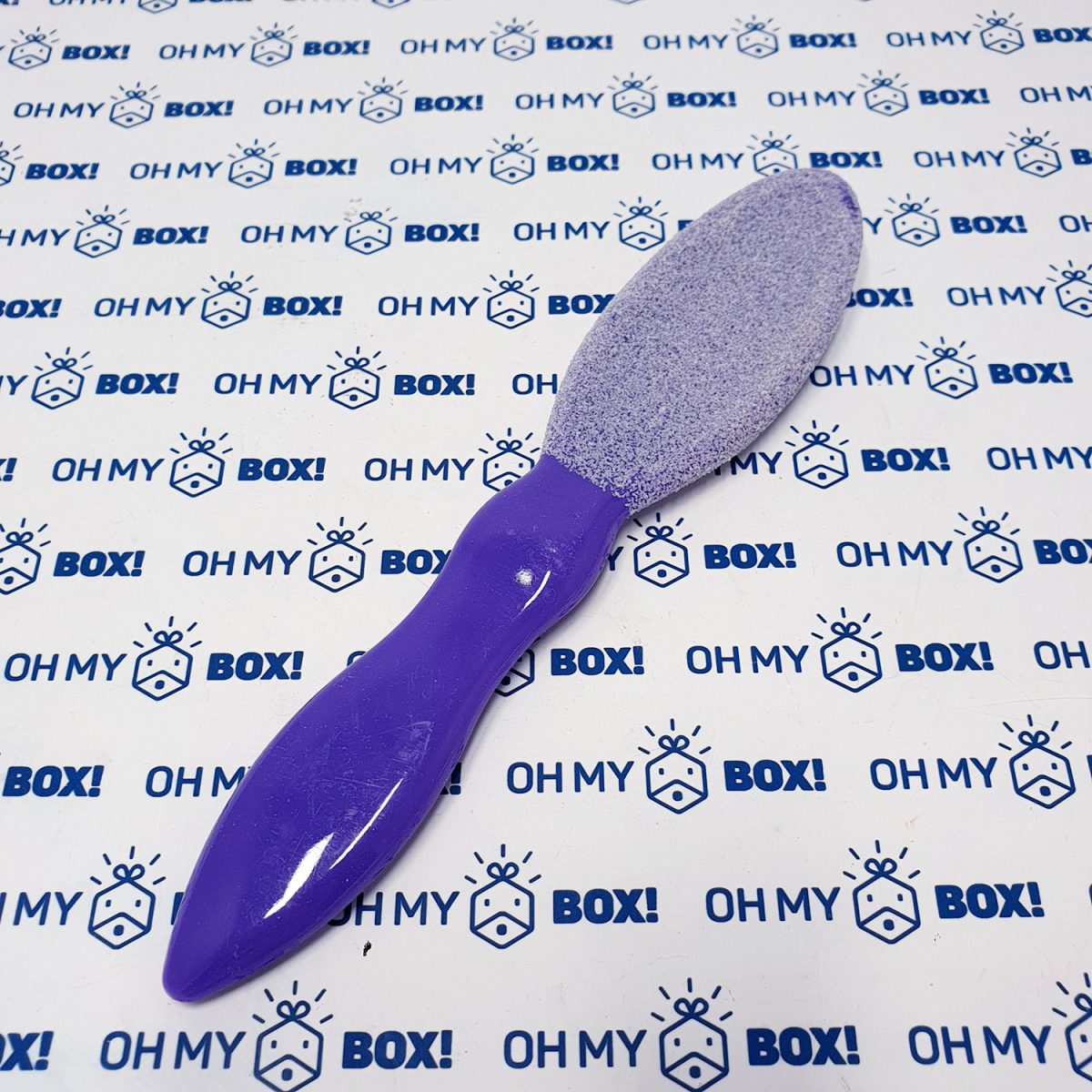 Foot Scruber With Handle - Purple