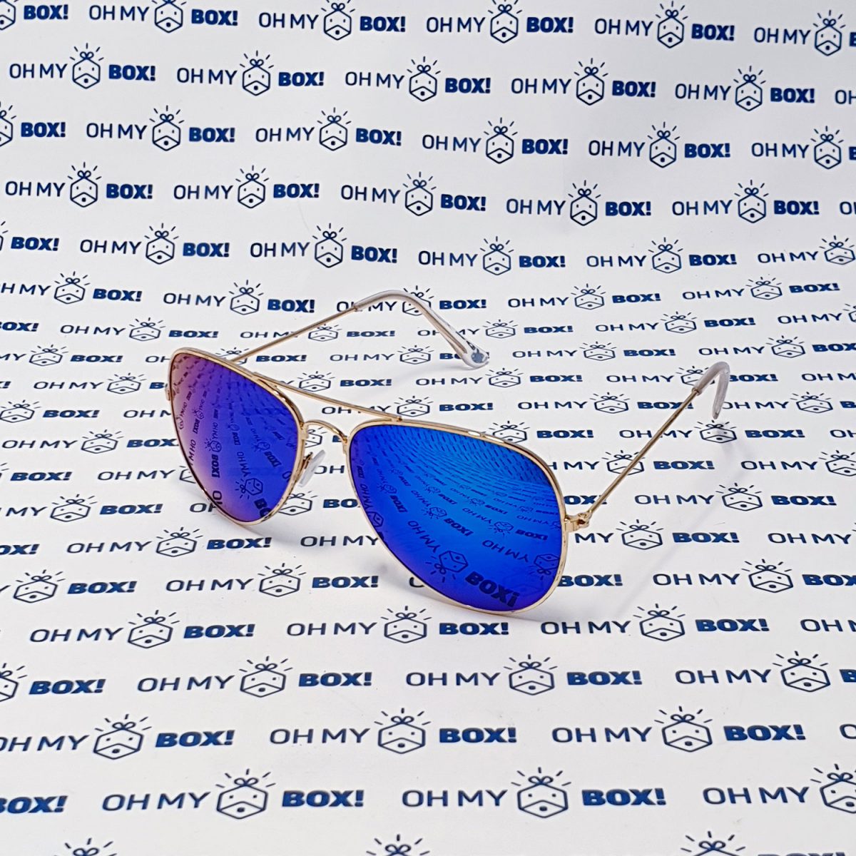 Sunglasses - Mirror Lenses - Blue