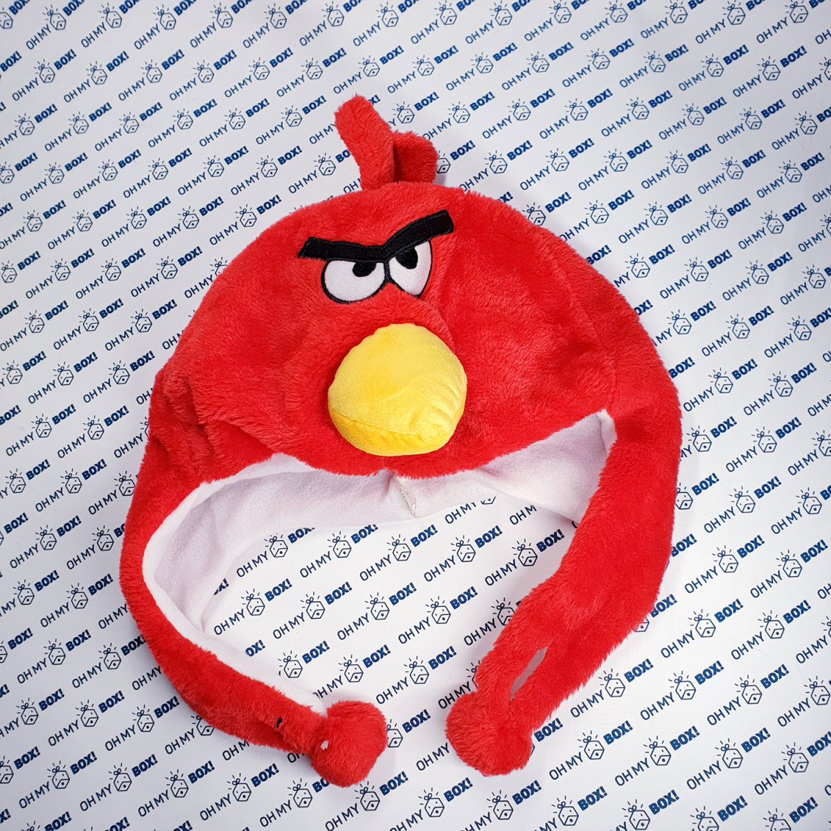 Cartoon Winter Hats - Angry Birds - Red