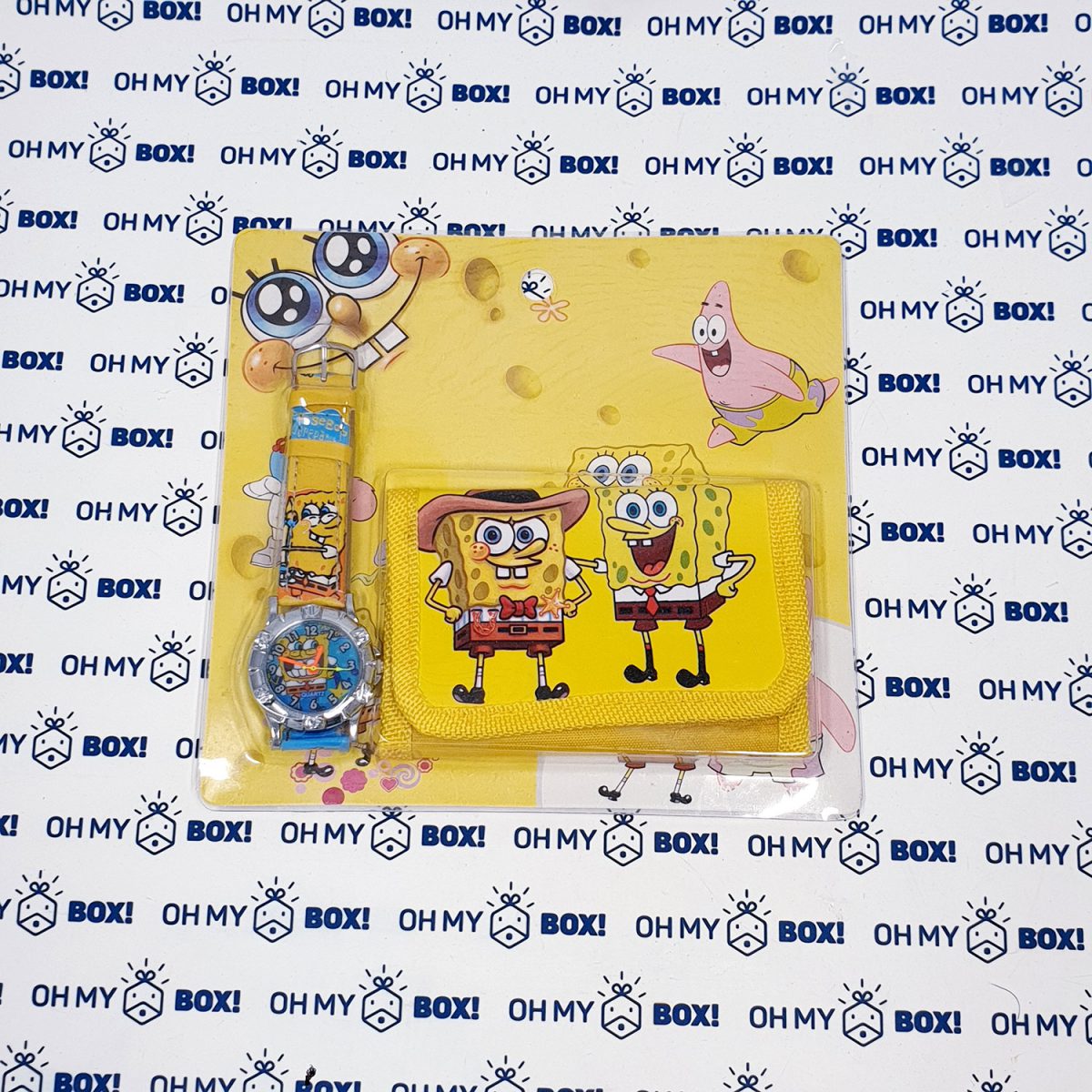 Wallet and Watch Set - Sponge Bob Square Pants