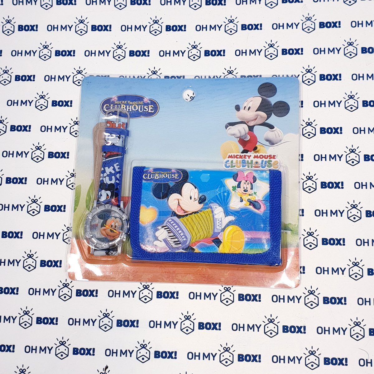 Wallet and Watch Set - Mickey Mouse