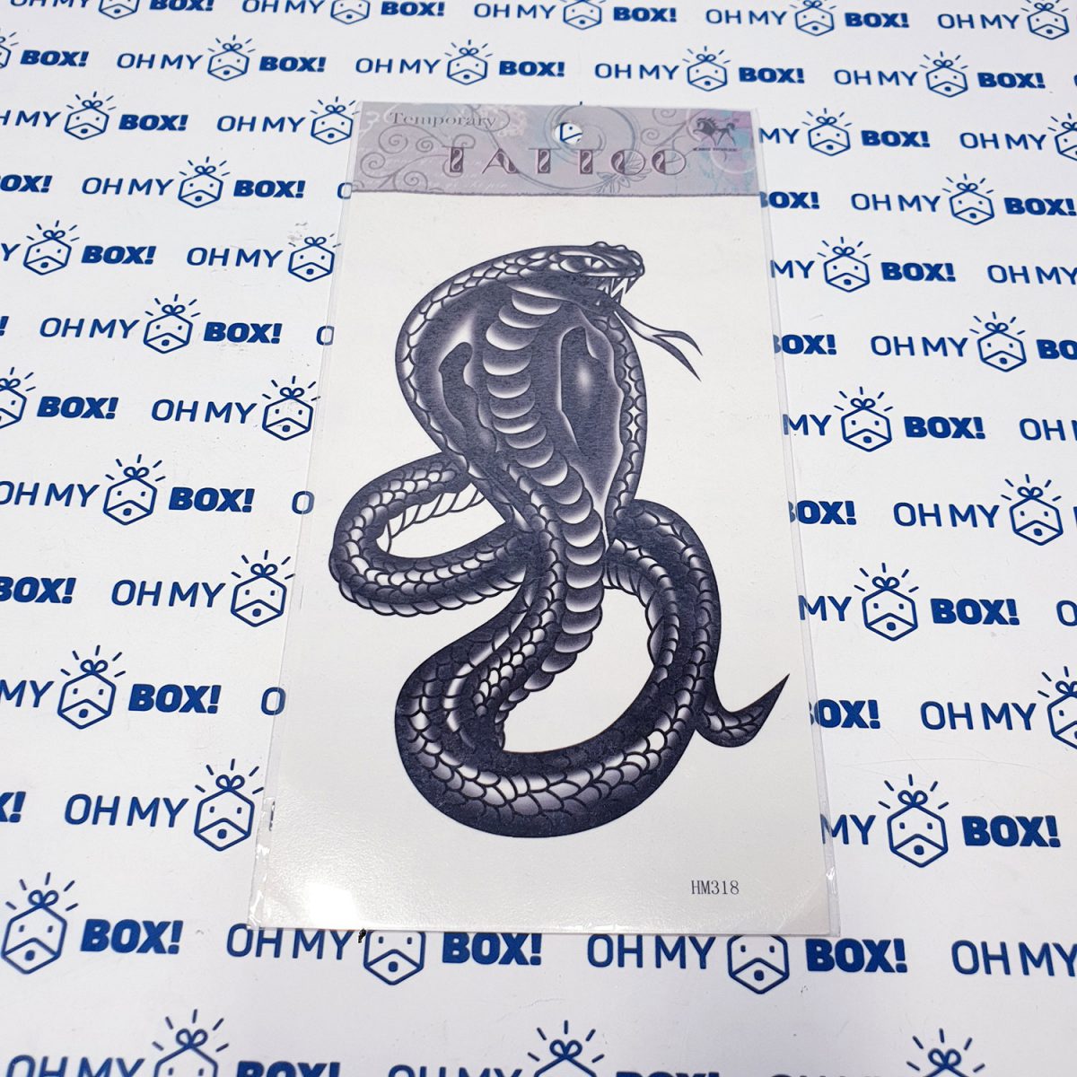 Body Tattoo Sheet   - Snake