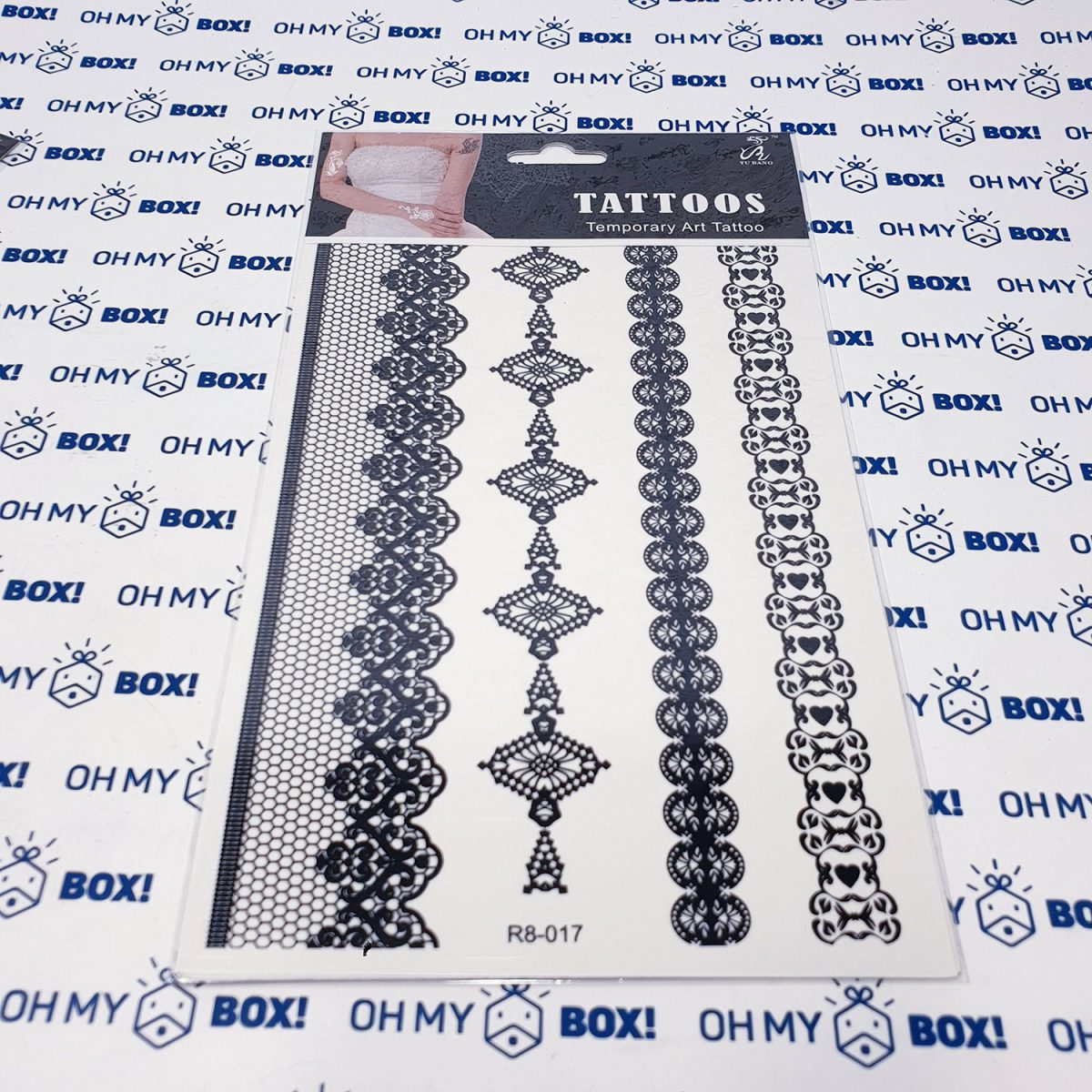 Black Body Tattoo Sheet - Shap 1