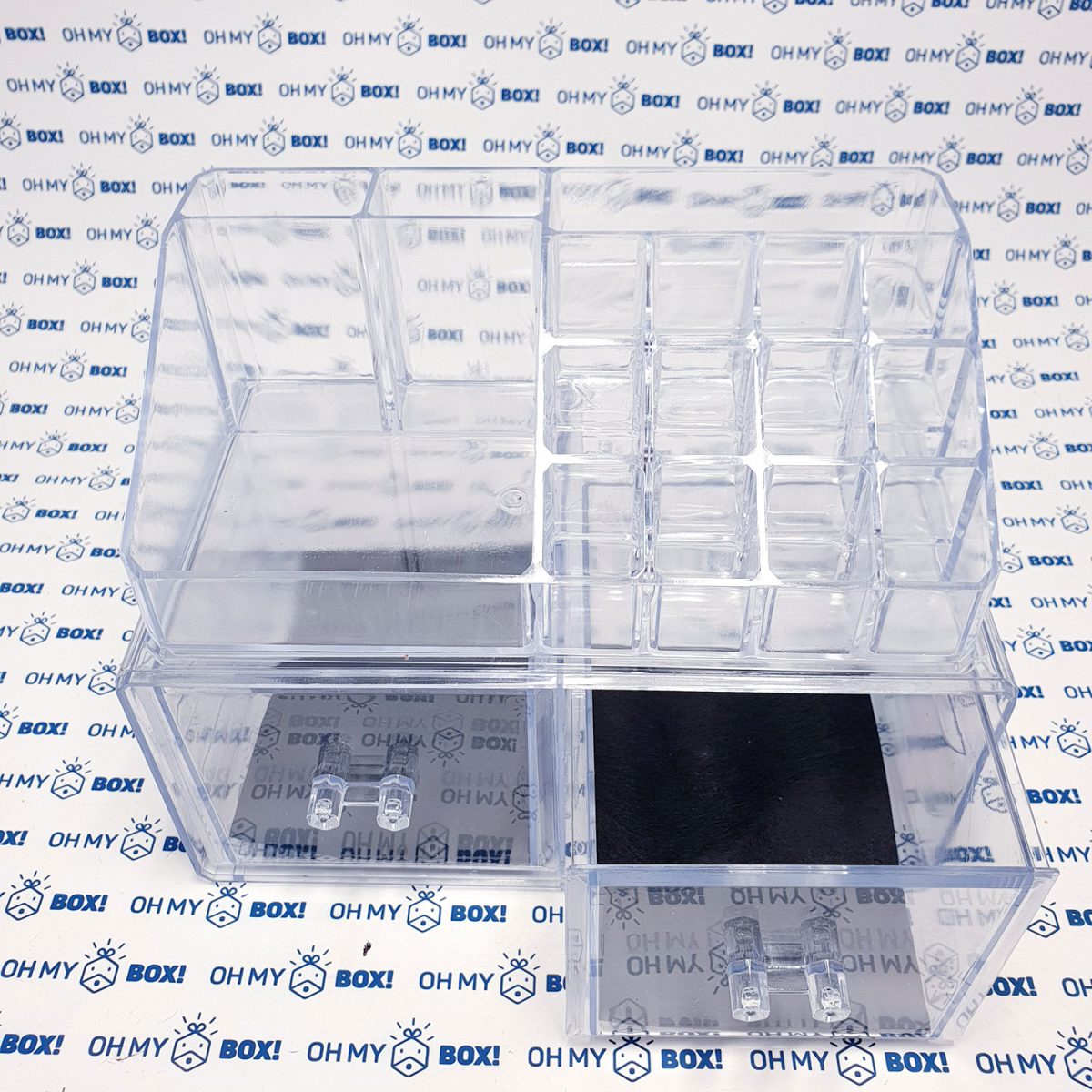 Transparent Cosmetic Storage Box