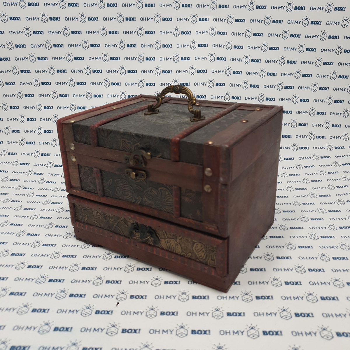 Wooden Jewlery Box - Brown