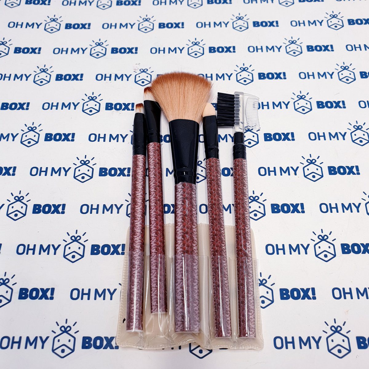 Make Up Brush Kit in 5 - Brown