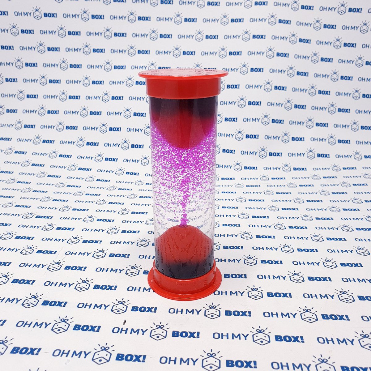 Volcano water clock - Red