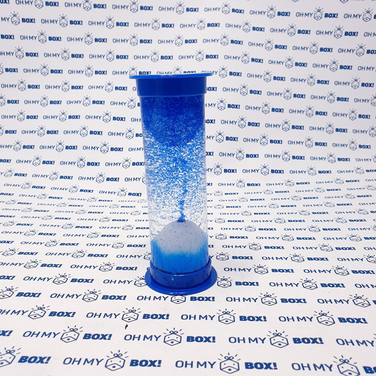 Volcano water clock - Blue