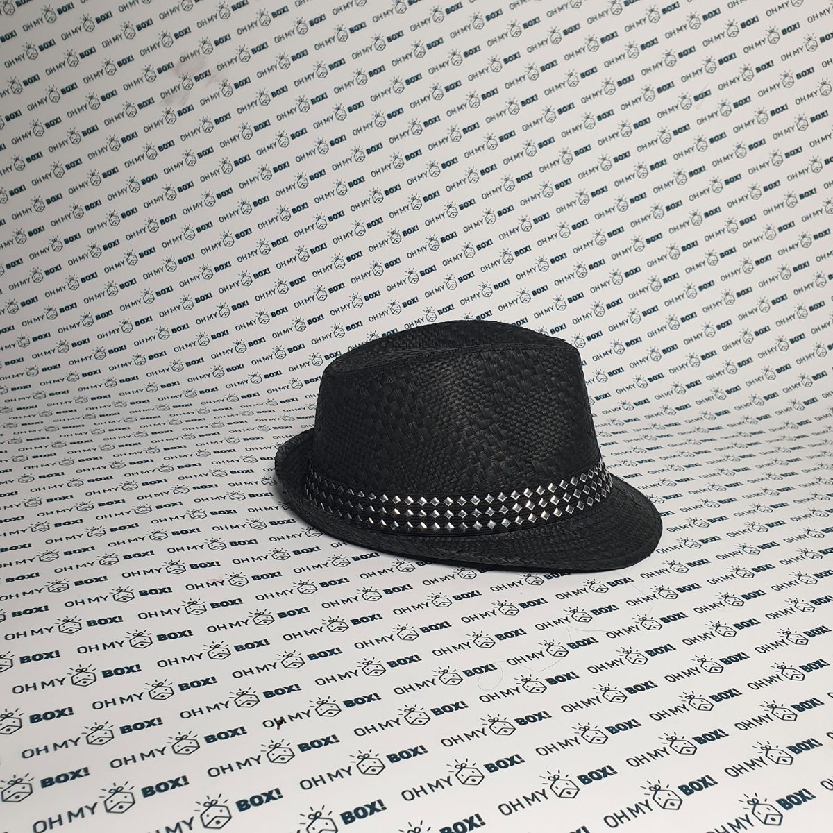 Fedora Hat  - With Belt Black