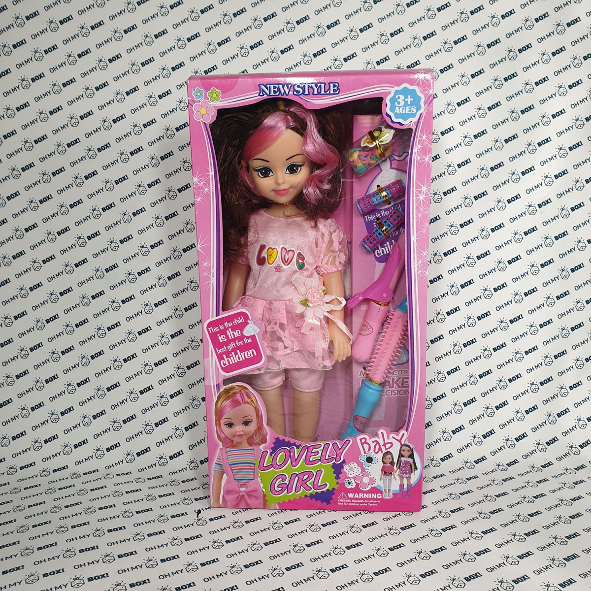 Hair styling Dolls - Pink