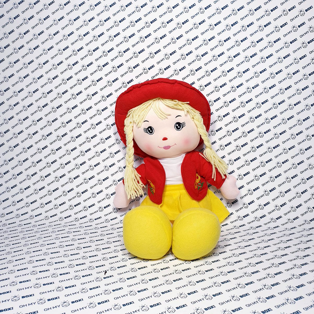 Girl Plush - Big size - Red