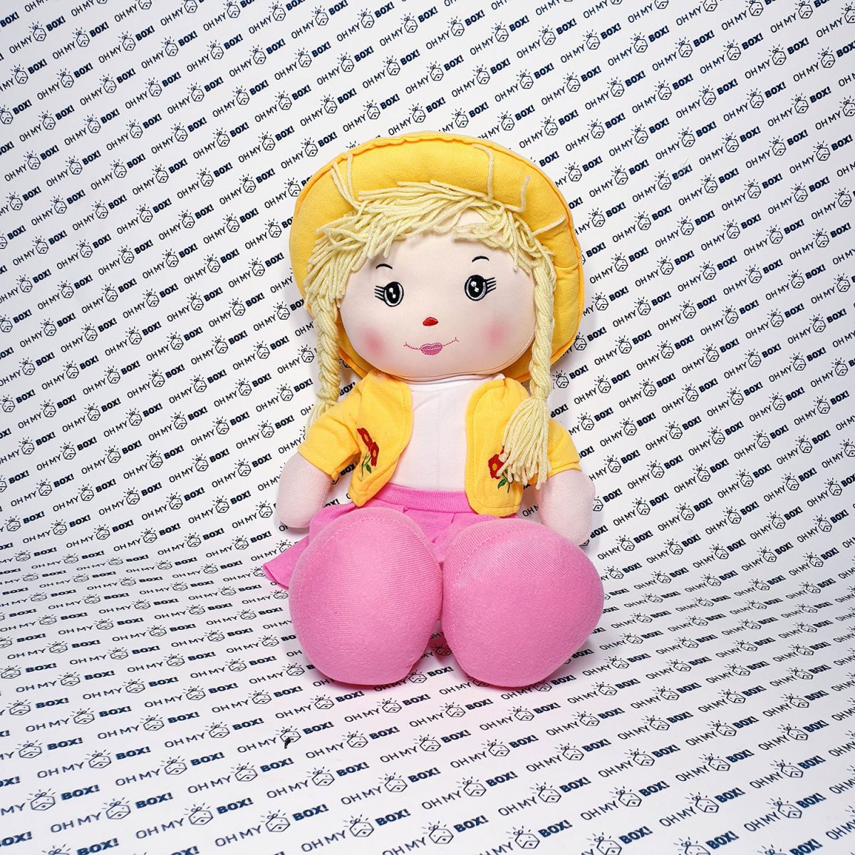 Girl Plush - Big size - Orange