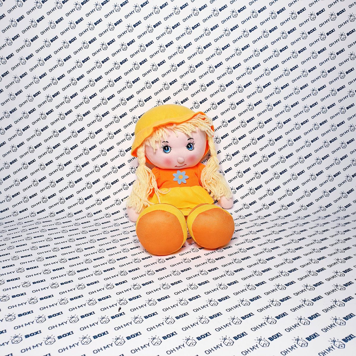 Girl Plush - Small size - Orange