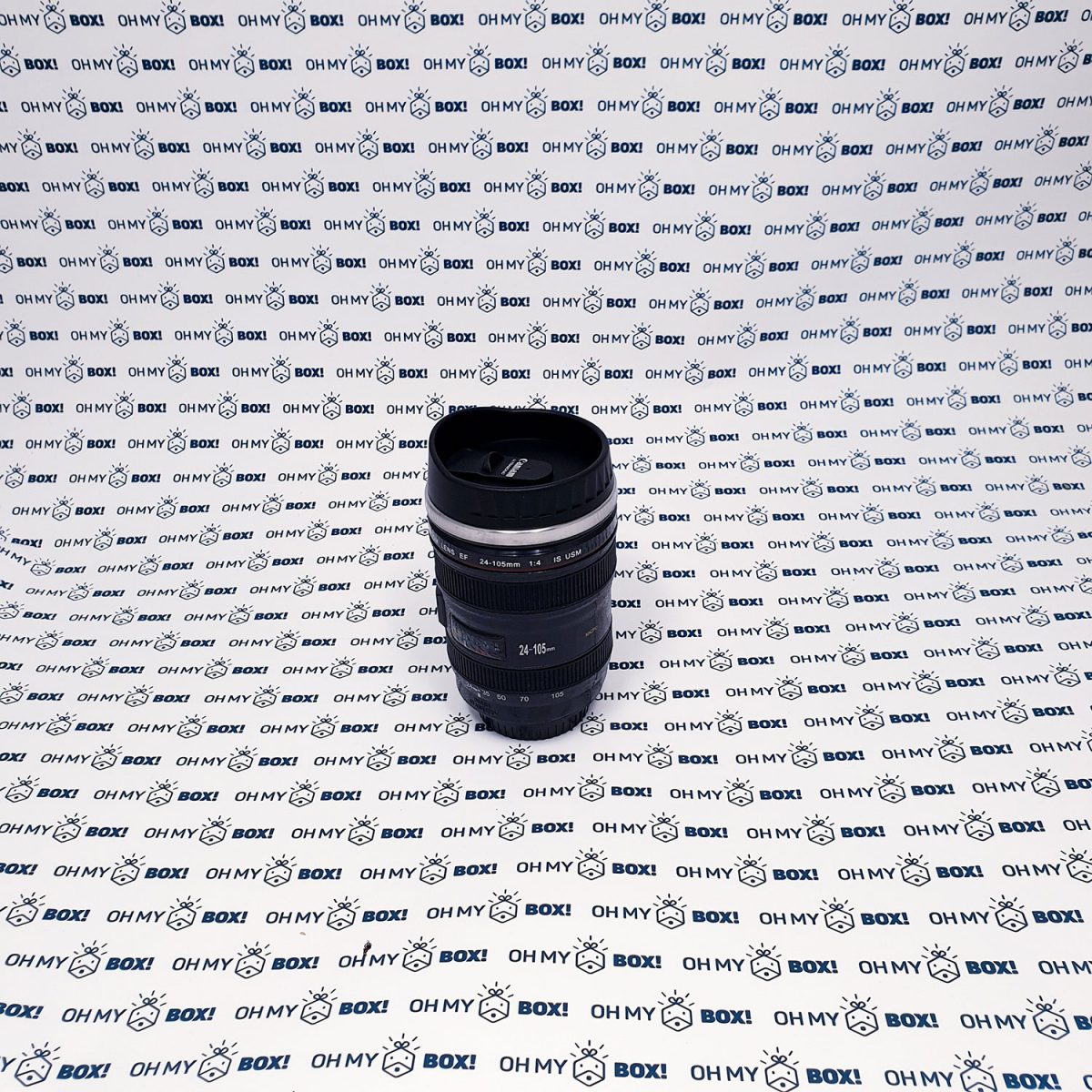 Camera Lens Mug - Black