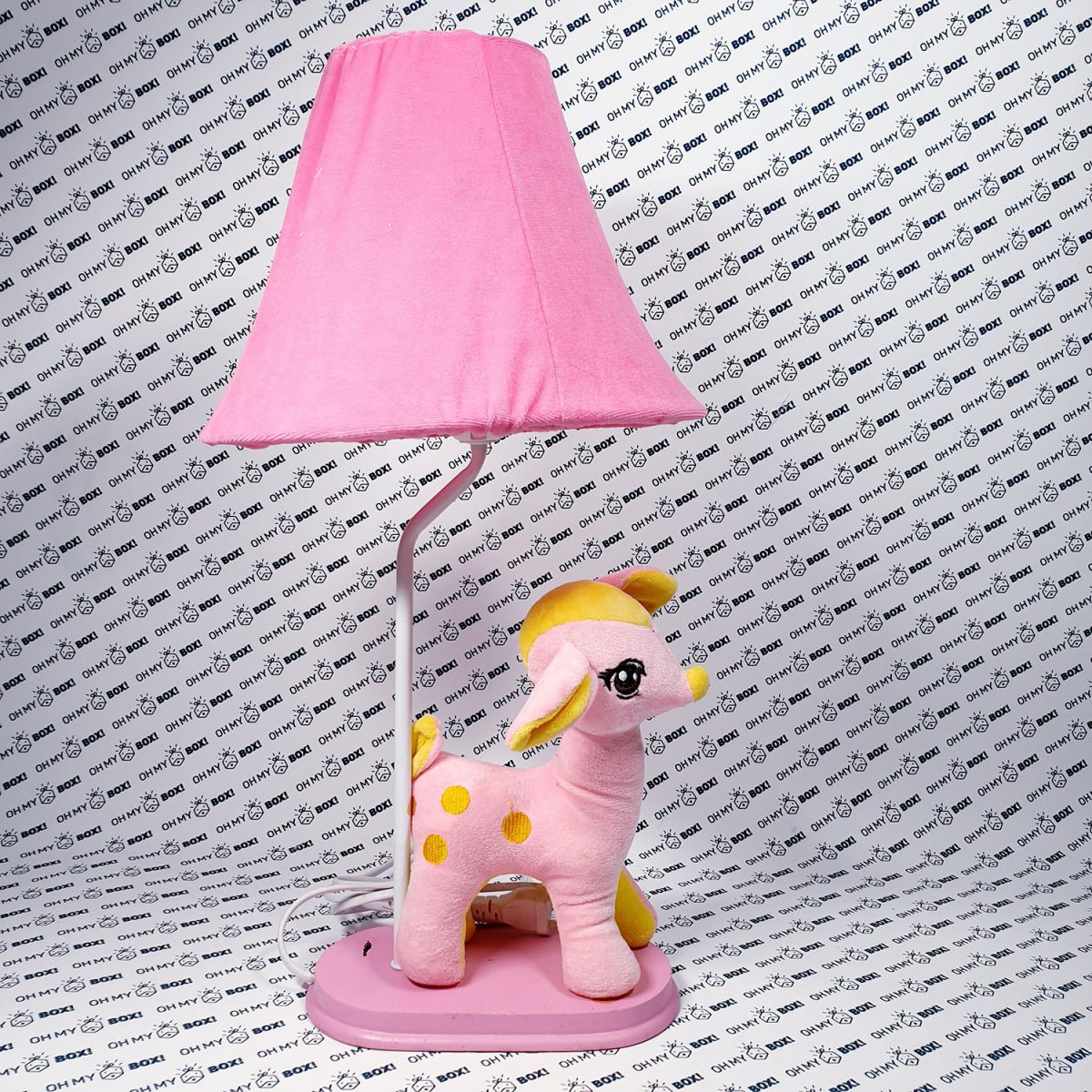 Kids nightstand lamp - Medium Size - Pink