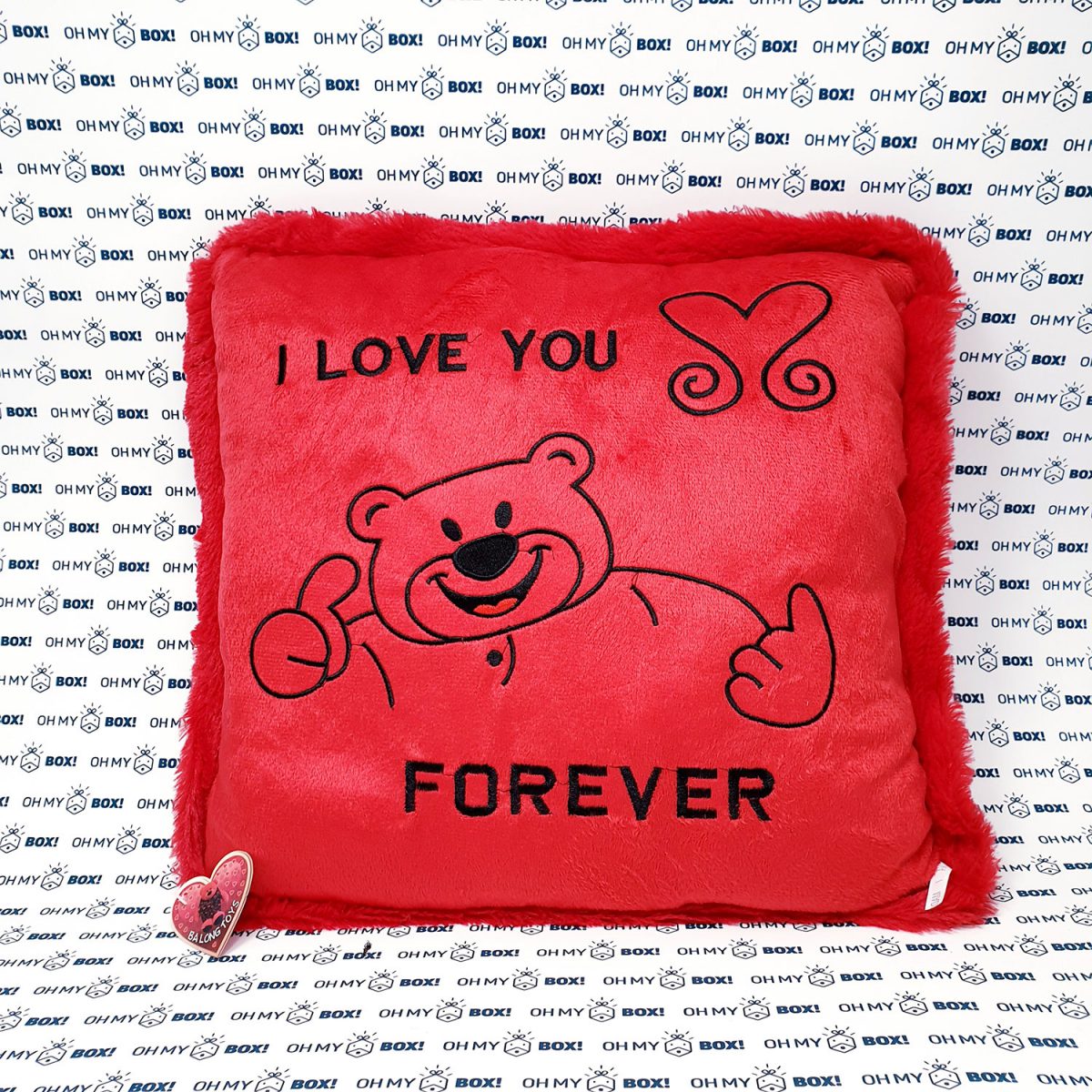 Valentine Pillow (Forever) - Red