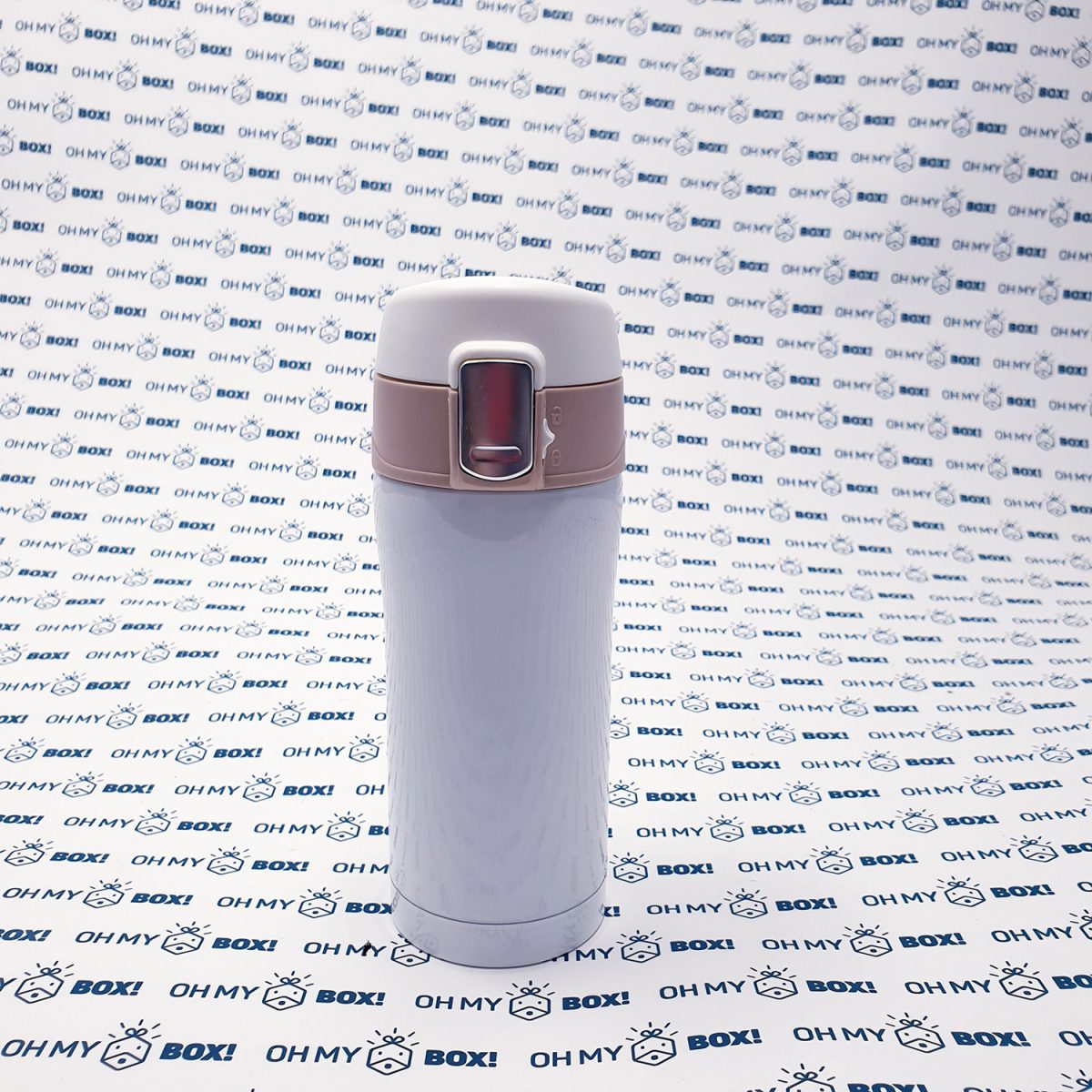 Stainless steel flask - White