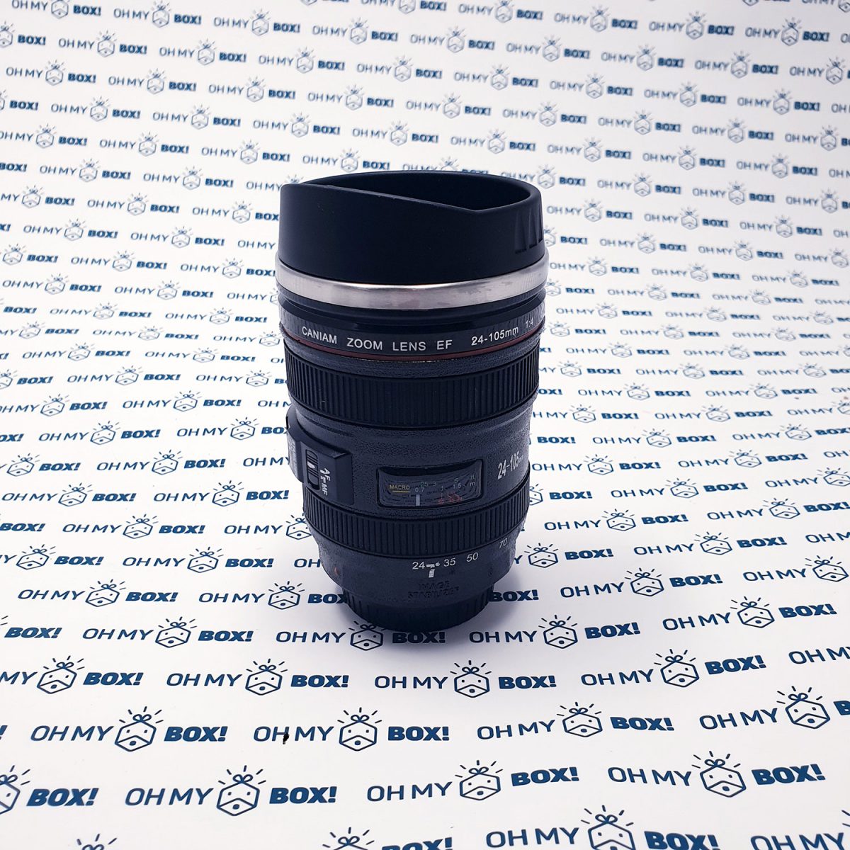 Camera Lens Mug - Black