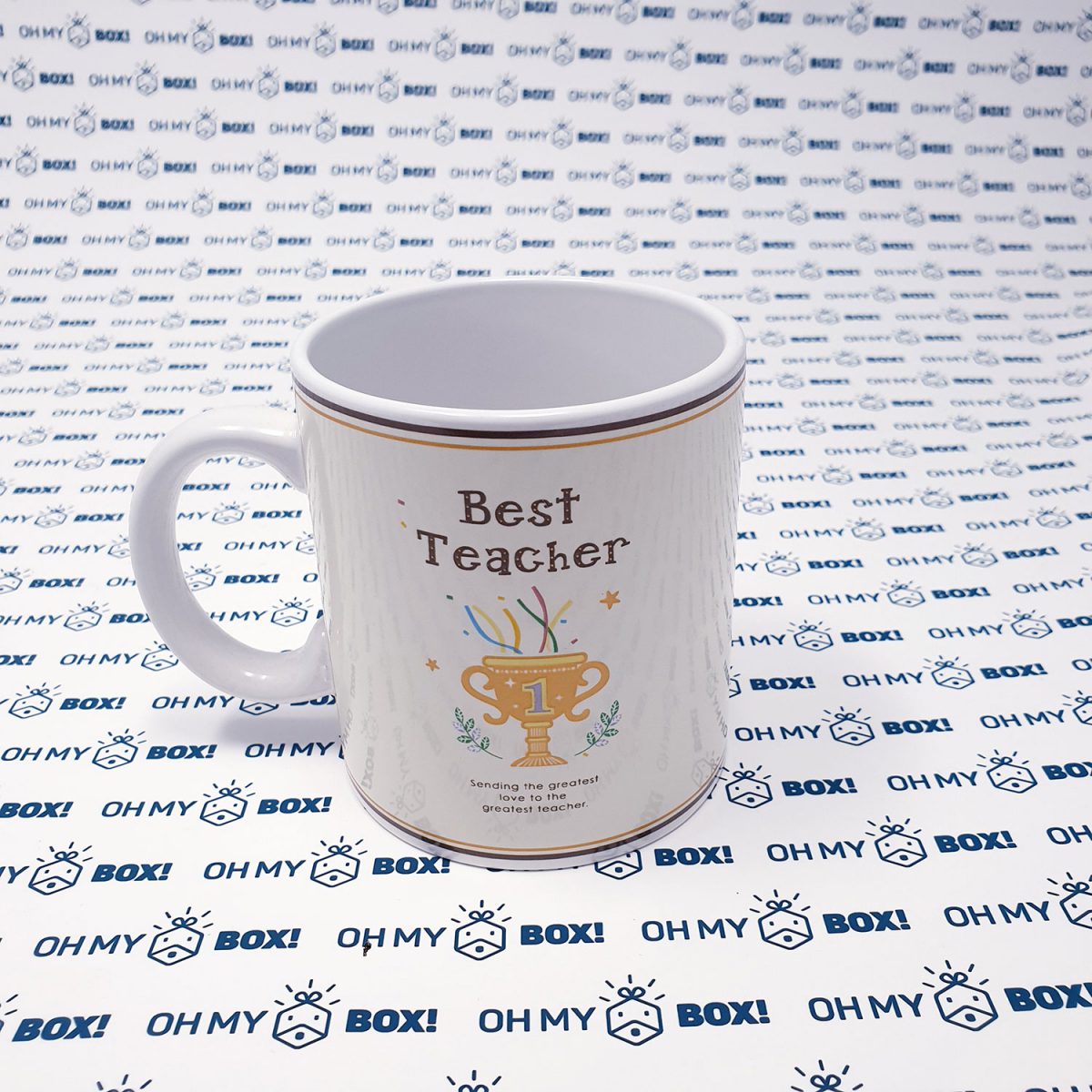 Teacher's Day Big Mug - White Trophy