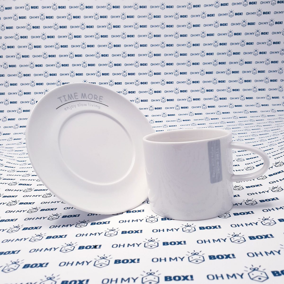 Cup and Saucer - White