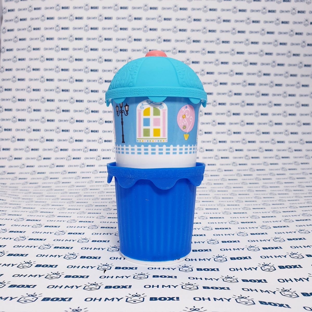 Funky Color Cup with Silicone Lid - Blue