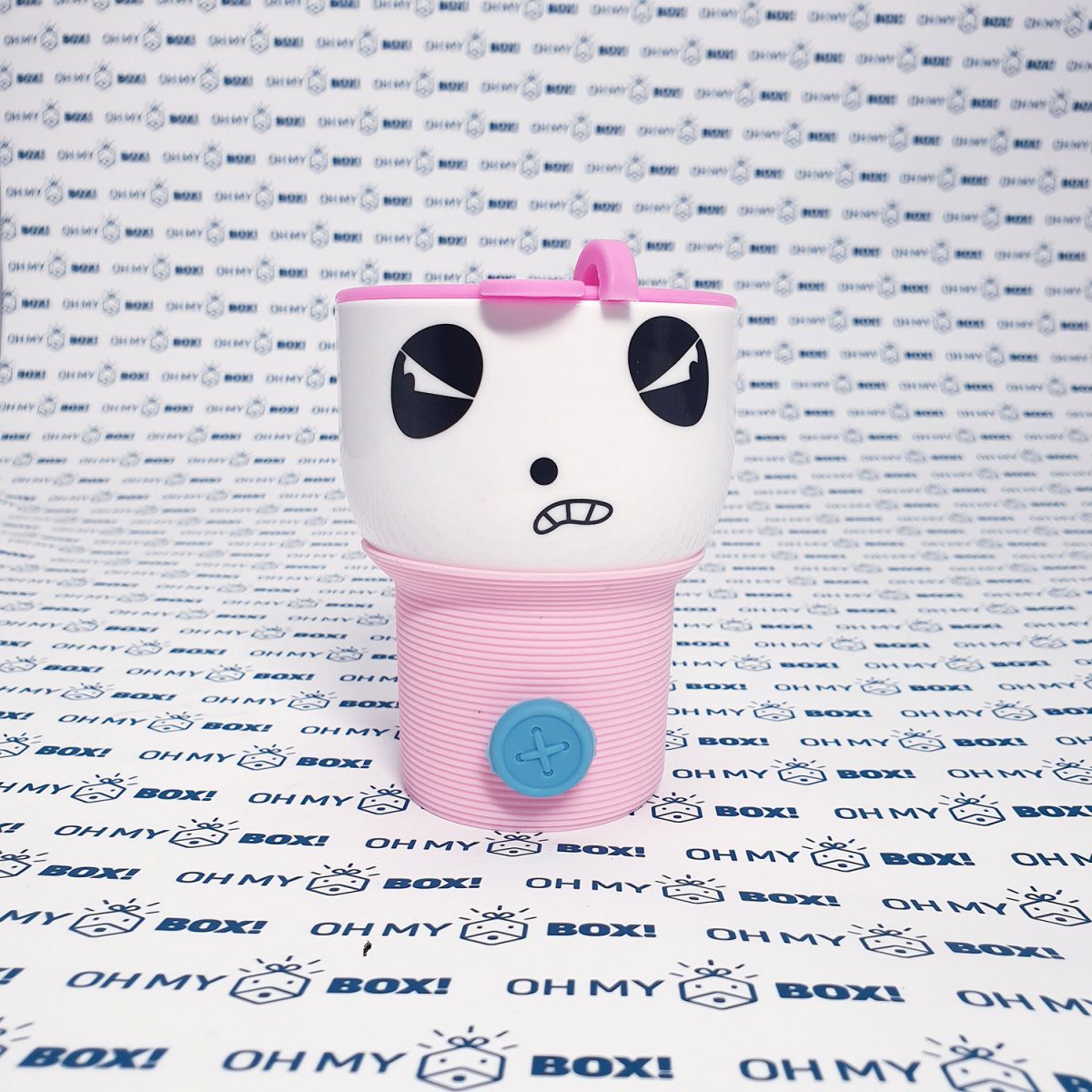 Panda Cup with silicon lid - Pink