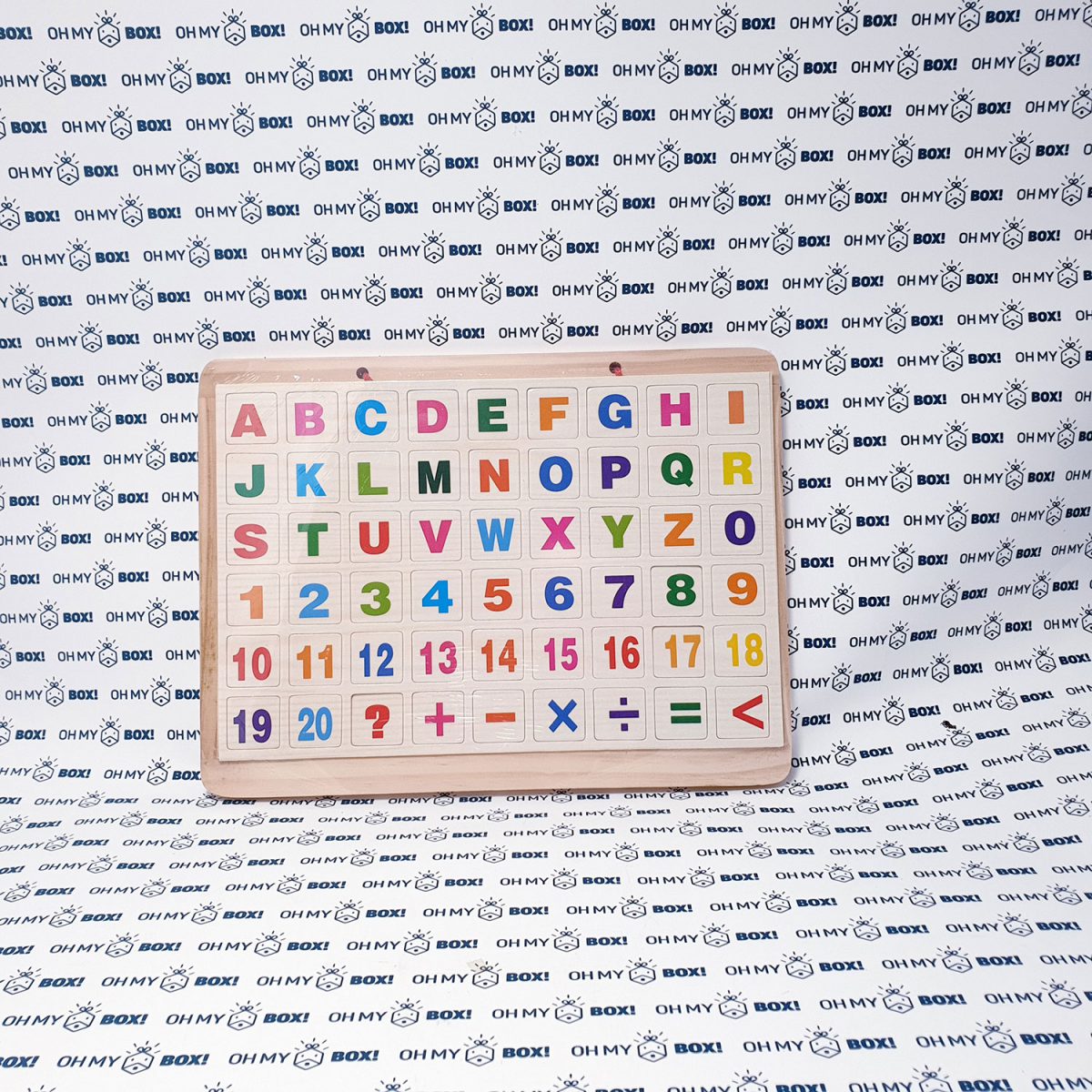 Educational toy - White board with english alphabet