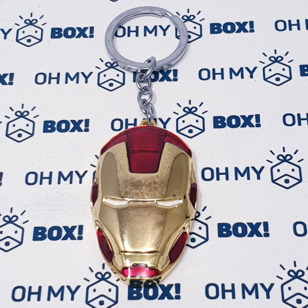 Superhero  and Anime Keychain - Iron Man Mask