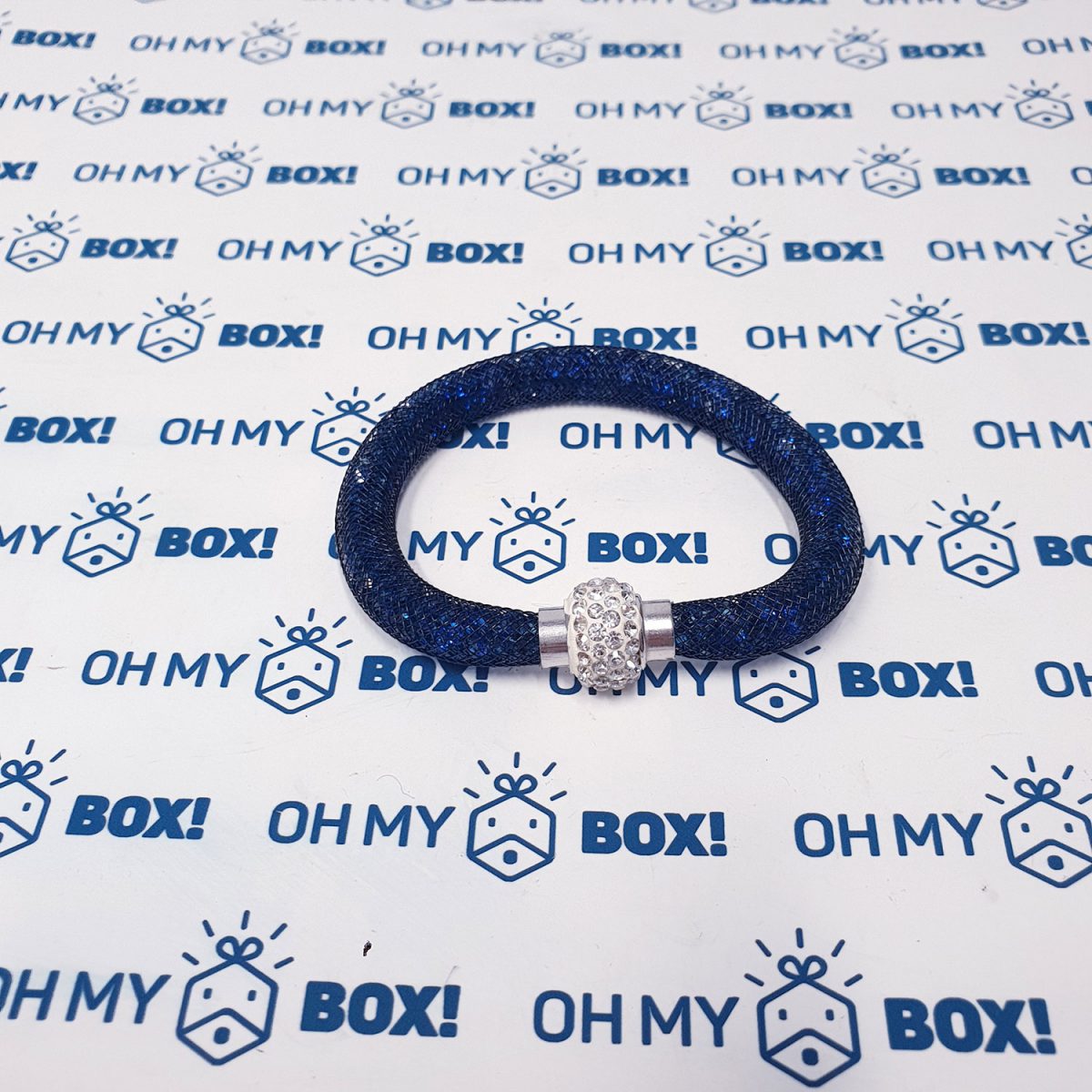 bracelet with magnetic lock - Blue