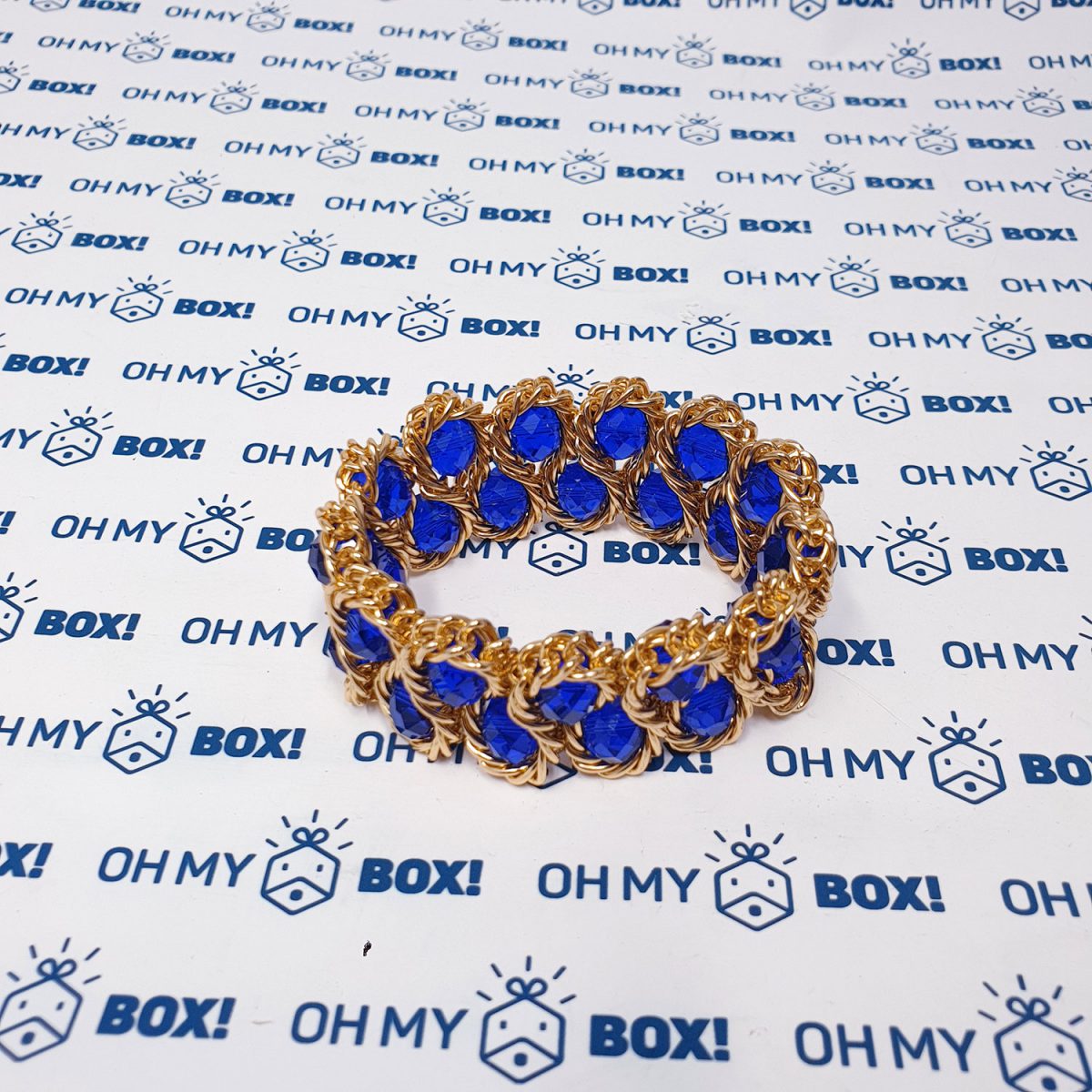 Bracelet with stones - Blue