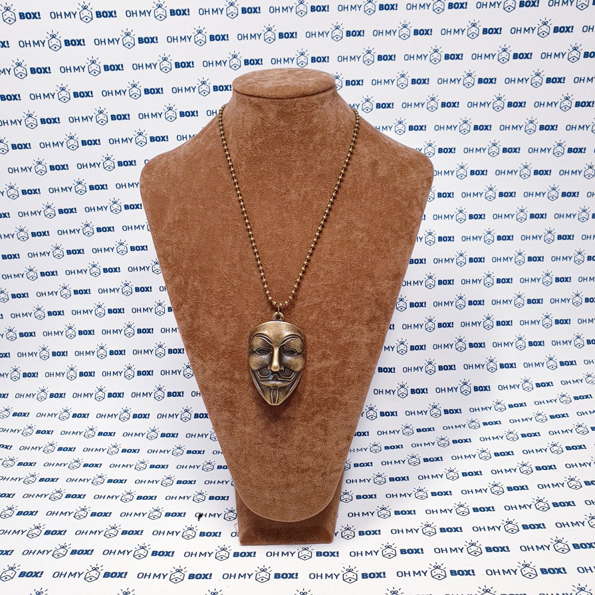 necklace with Superhero, Anime and Other Pendant - V for Vendetta