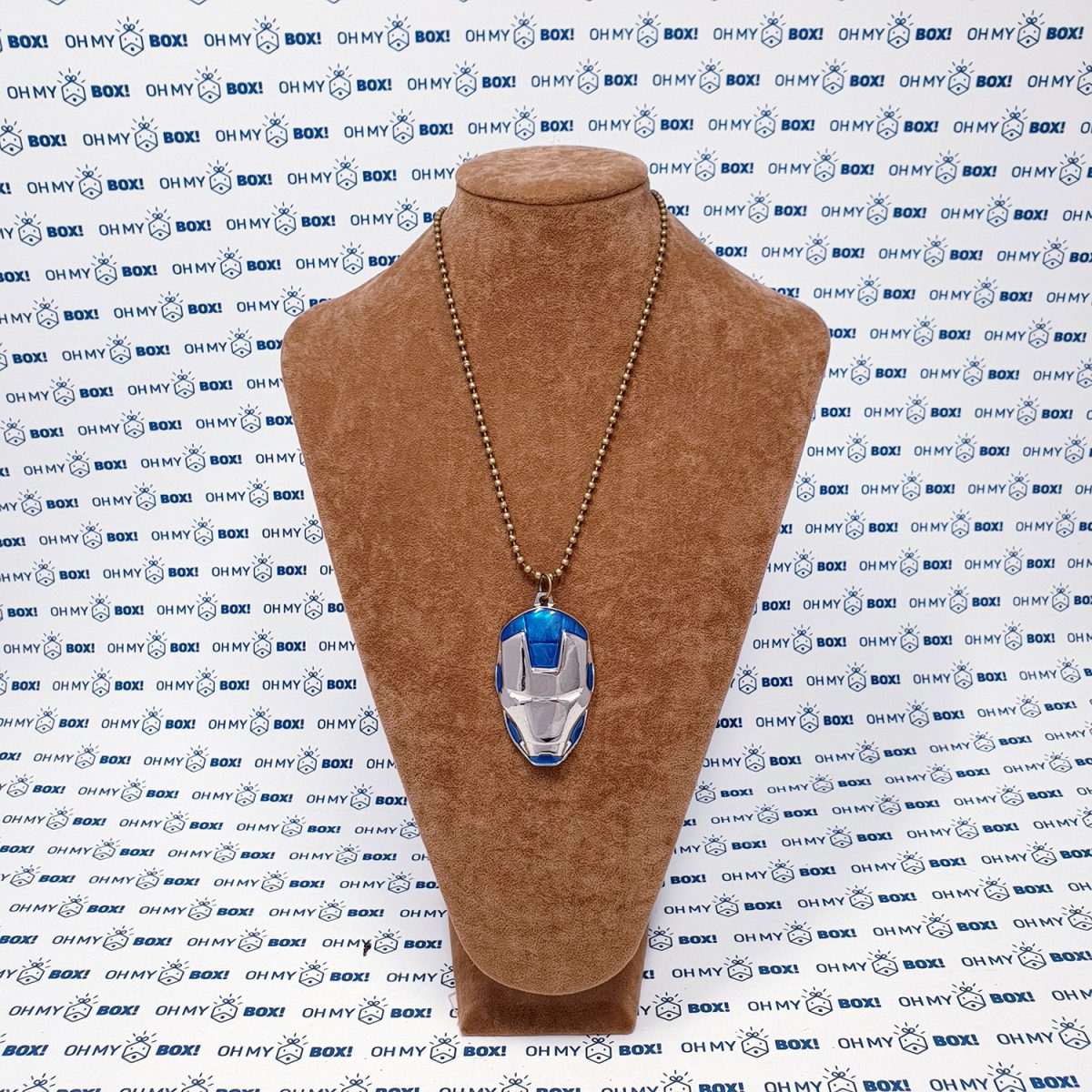 necklace with Superhero, Anime and Other Pendant - Ironman mask