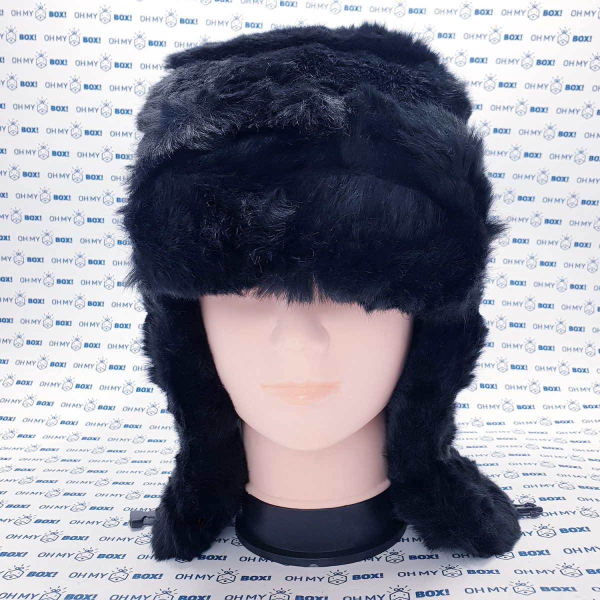 Russian Furry Hat - Black