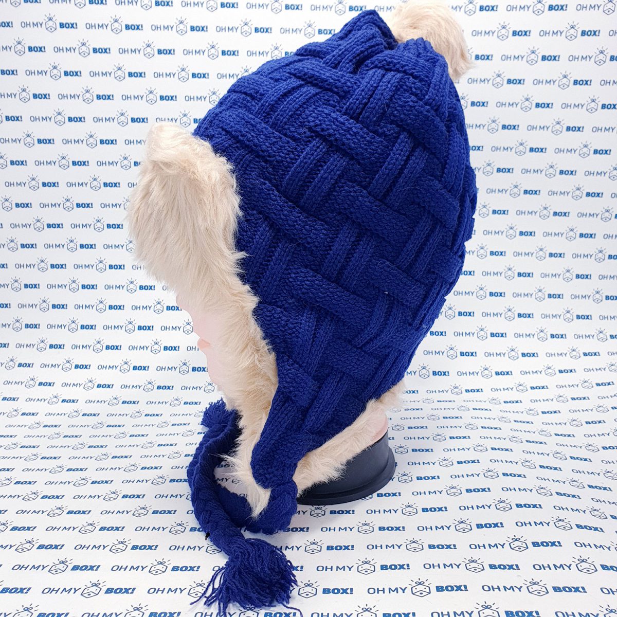 Russian Furry Hat - Navy