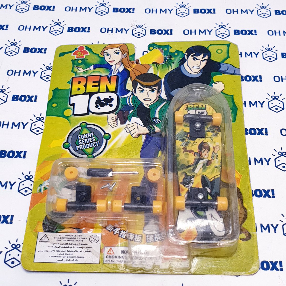 Skate Bord Mini Toy - Ben 10