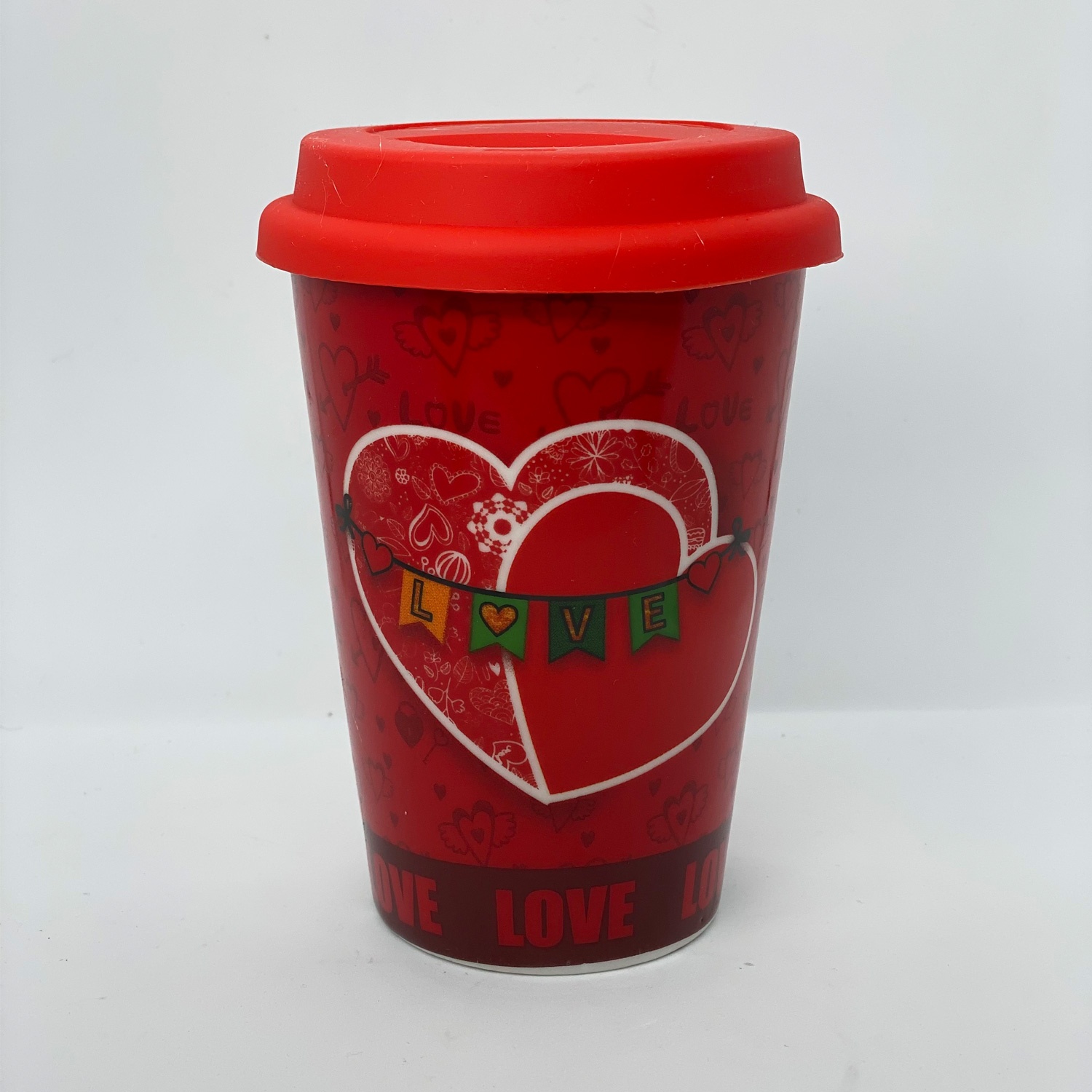 Travel Mug - Valentine - Red