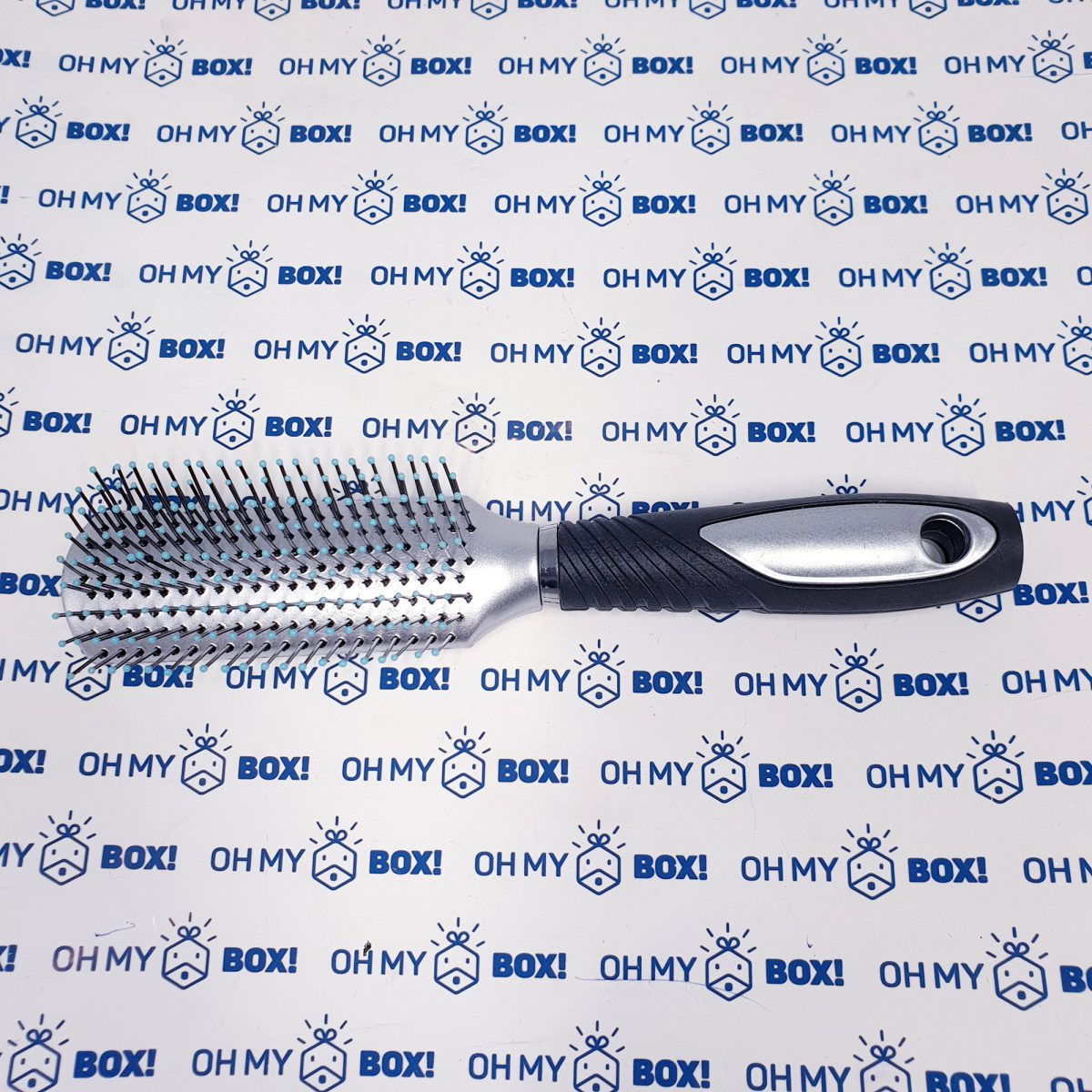 Pin Hair Brush - Grey