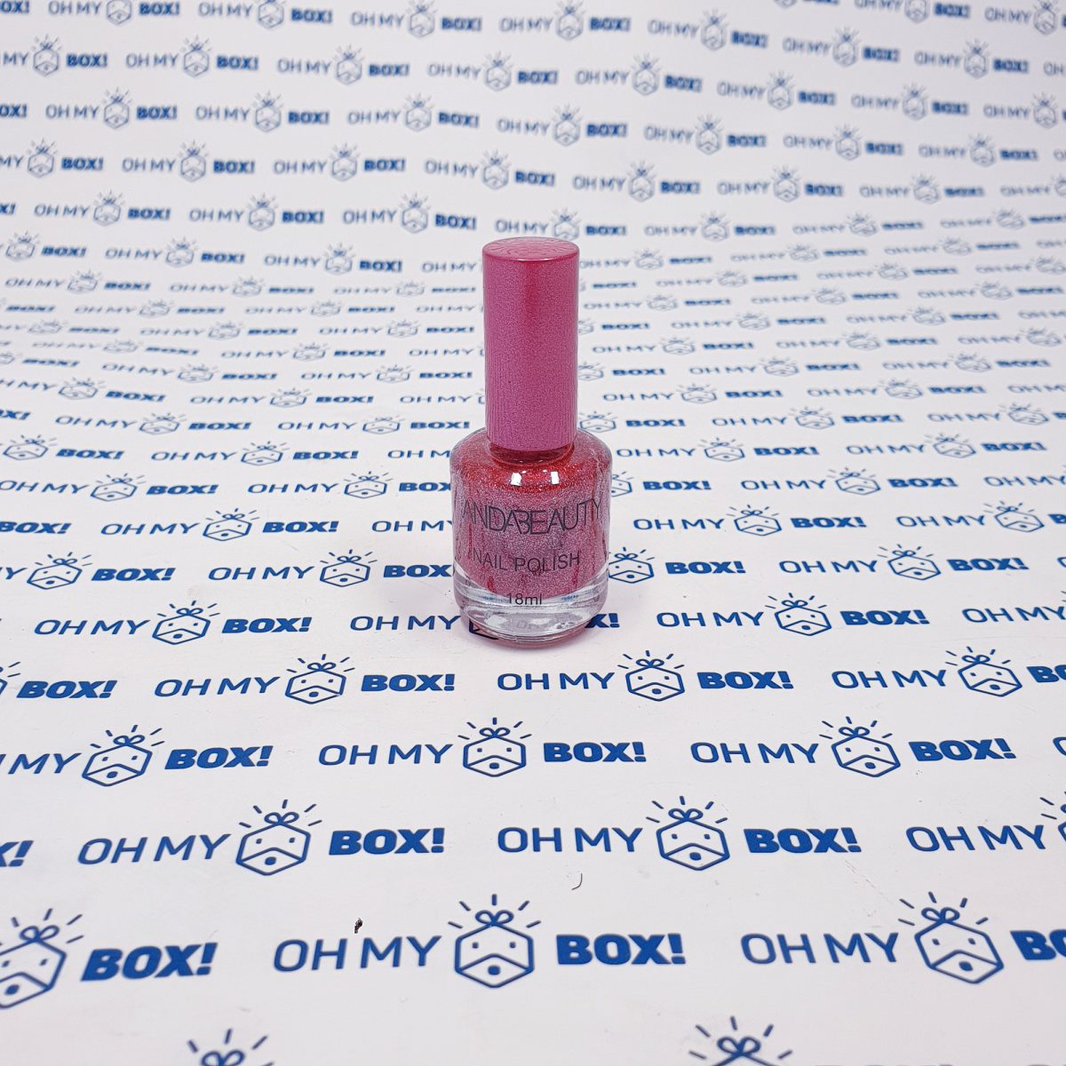 Glitter Nail Polish - Dark Pink 11