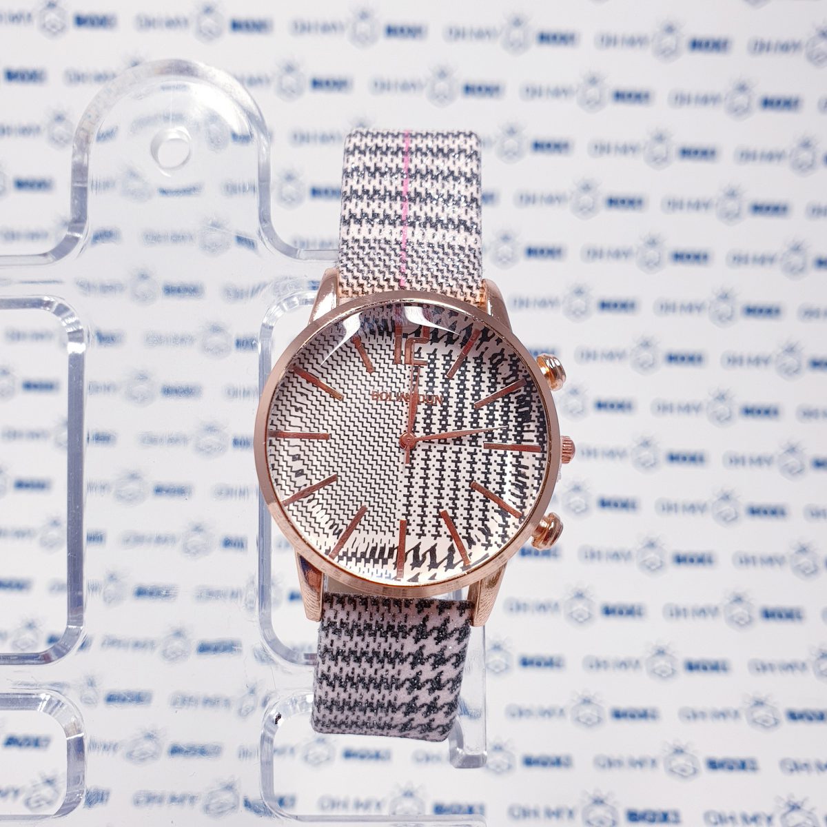 Watch with Burberry Style Band - Rose