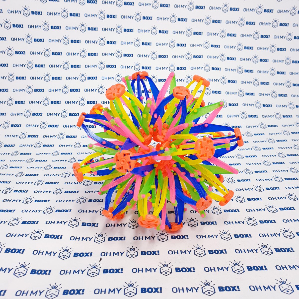 Expandable Plastic Ball - Multicolor