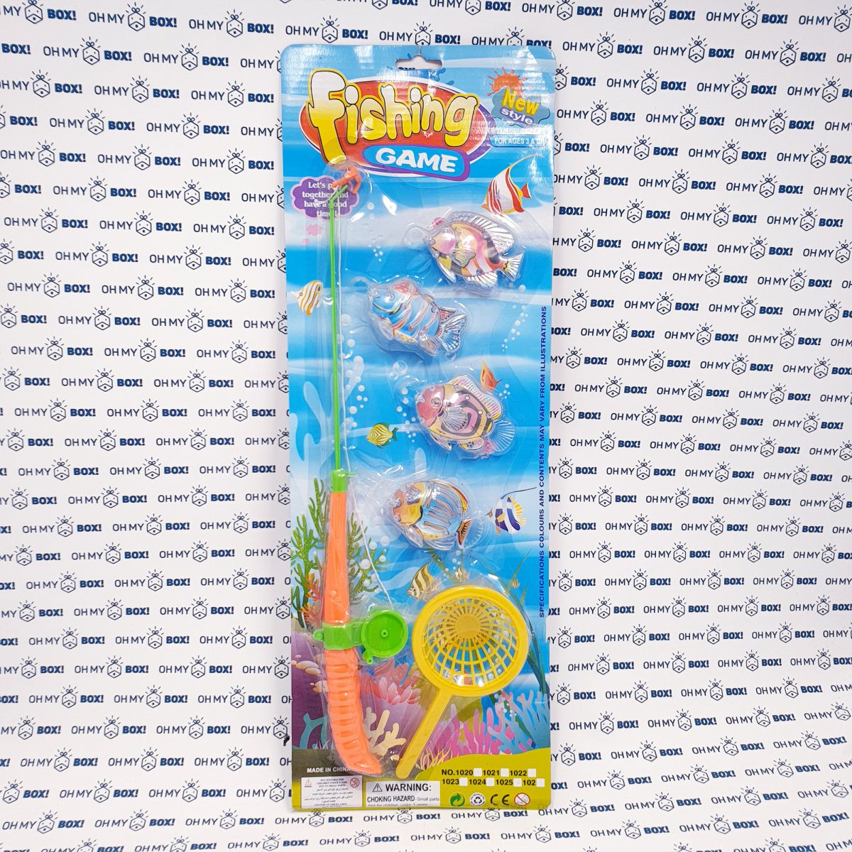 Fishing Rod Toy with Fish