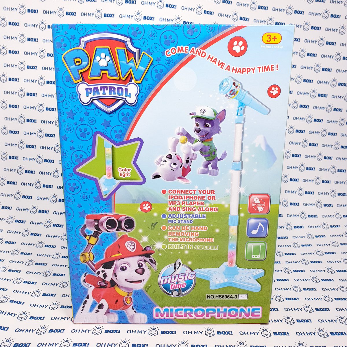 Double Microphone with Base - Paw Patrol