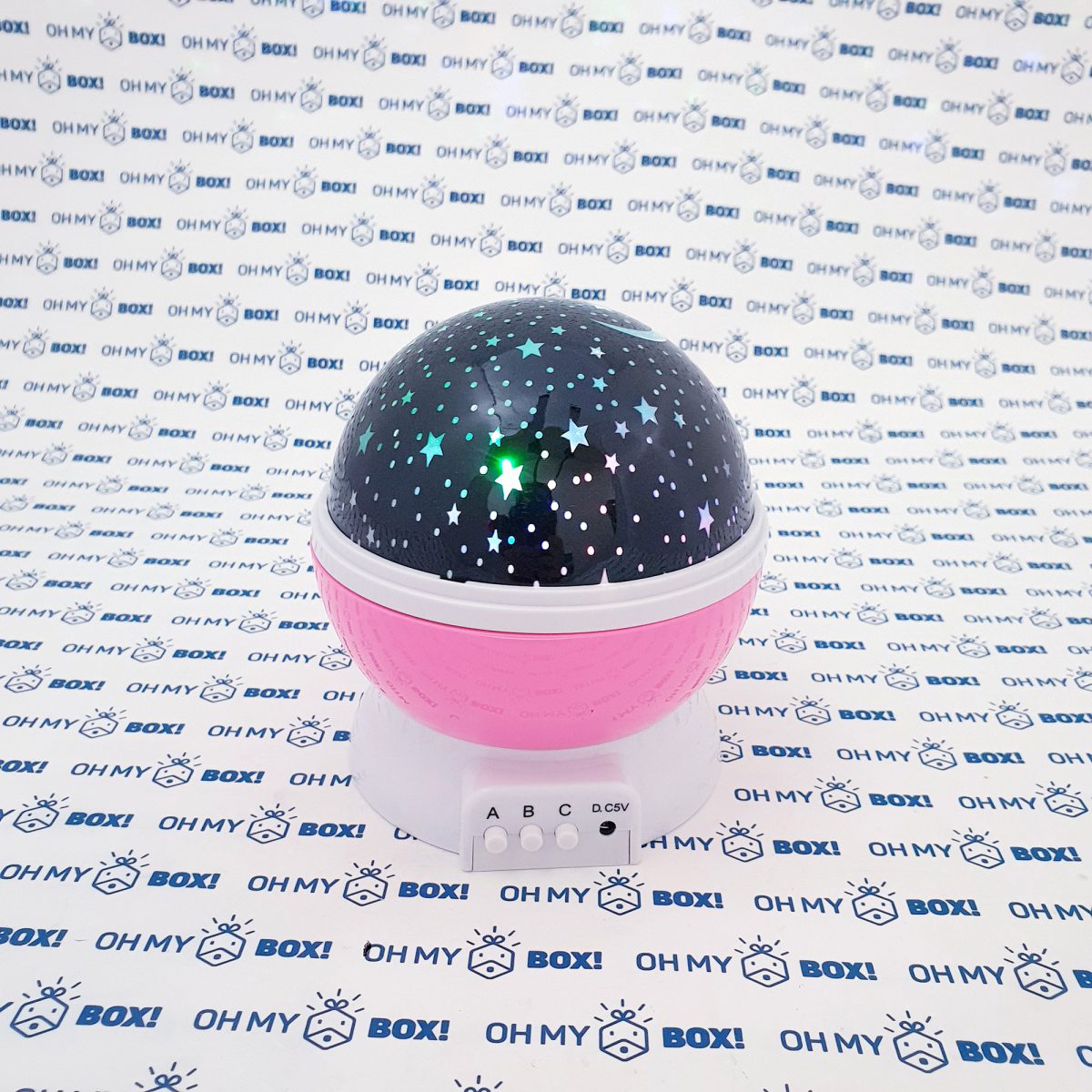 Stars Projection Lamp - Pink